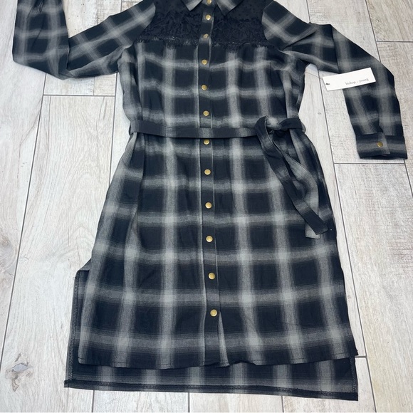 COPY - BISHOP YOUNG Plaid Shirt Dress Size Xs - Picture 6 of 16